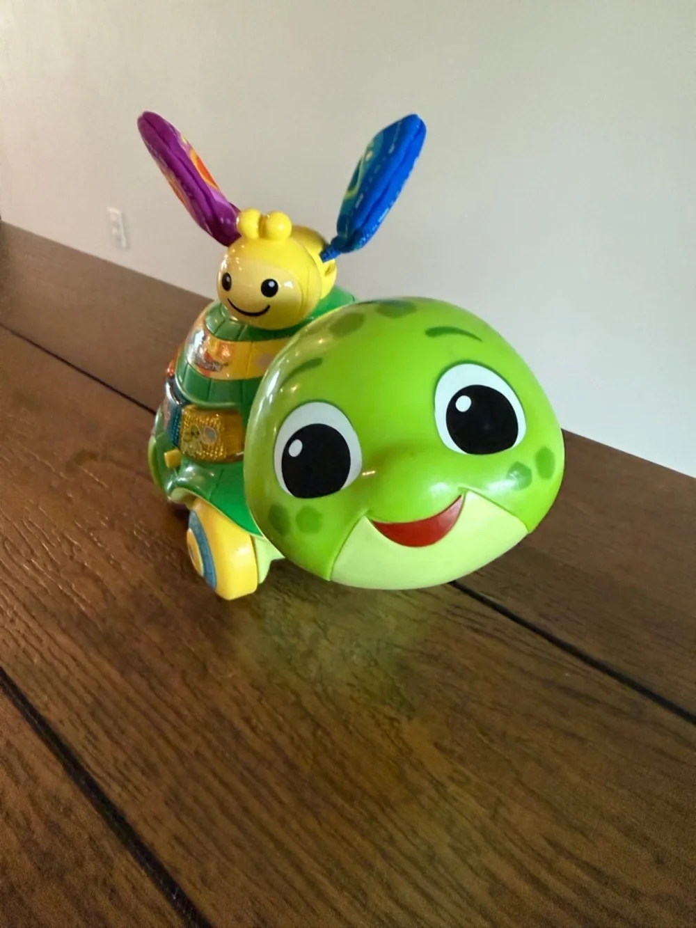 VTech 2-in-1 Toddle and Talk Turtle Interactive Floor Play & Push Toy 12-36 mths